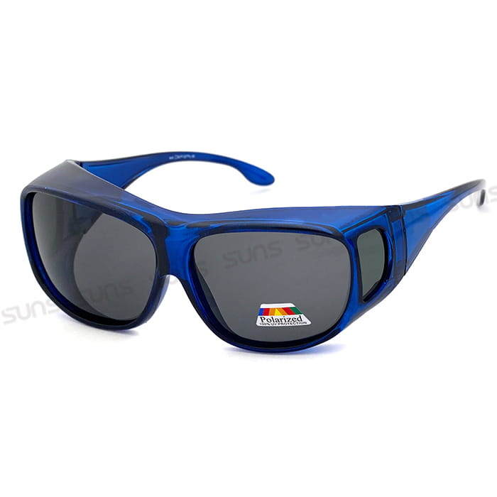 【suns】深寶藍偏光太陽眼鏡  抗UV400 (可套鏡) 5