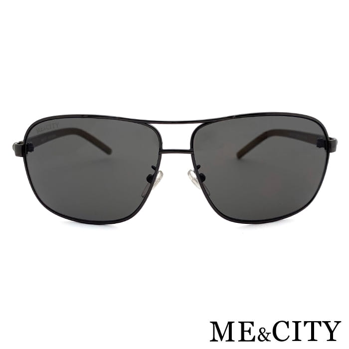 【ME&CITY】 時尚飛行官方框太陽眼鏡 抗UV (ME 110011 C680) 3