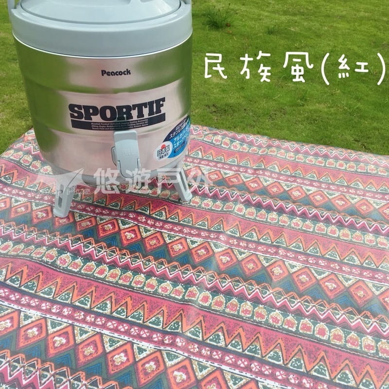 【Camp Plus】小文青防水彩色桌巾 悠遊戶外 7