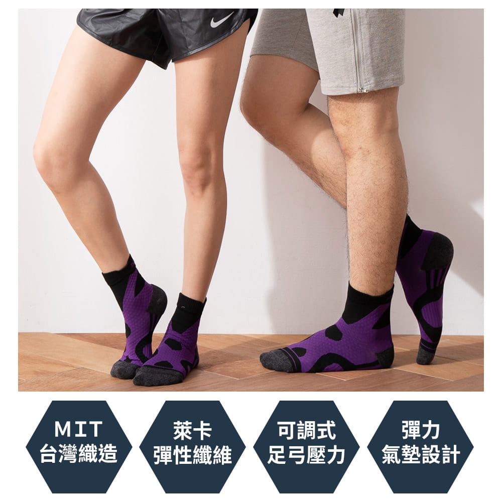 【DR.WOW】可調式抗菌消臭加壓機能襪 1