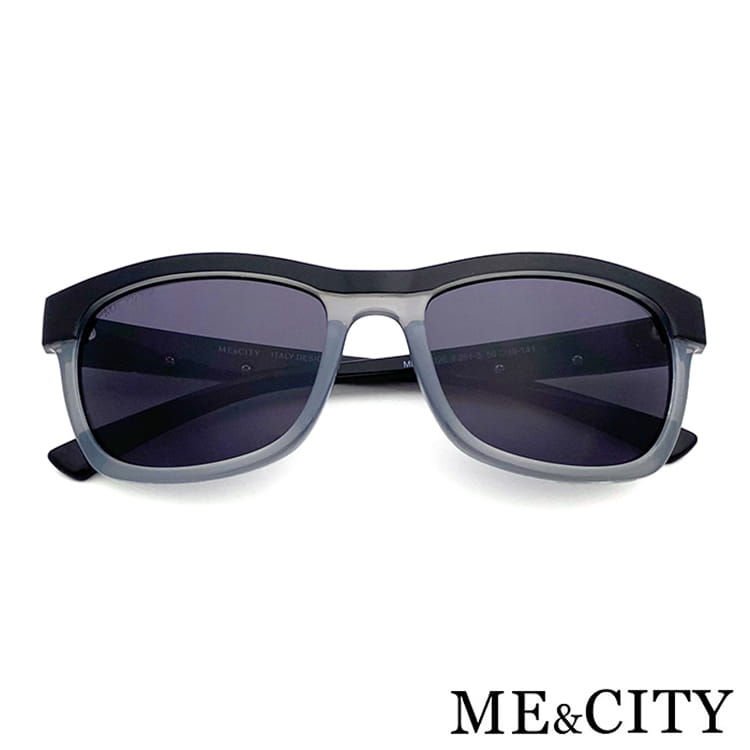 【ME&CITY】 義式戀語雙色太陽眼鏡 抗UV (ME 120026 F251) 17