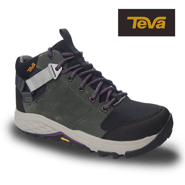 TEVA女GTX 高筒防水黃金大底郊山鞋/登山鞋(鐵灰色-TV1106832DKSW) 0