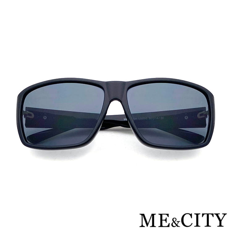 【ME&CITY】 簡約素面太陽眼鏡 抗UV400 (ME 110004 L000) 1