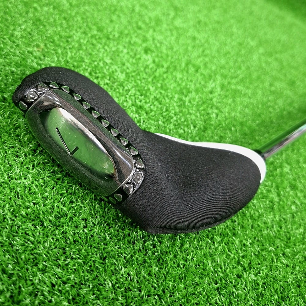 高爾夫潛水布透明視窗鐵桿套10入/組 桿頭包護套 快速辨識球桿號【GF22013】 6