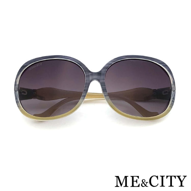 【ME&CITY】 甜美時尚大框太陽眼鏡 抗UV(ME 1210 C99) 6