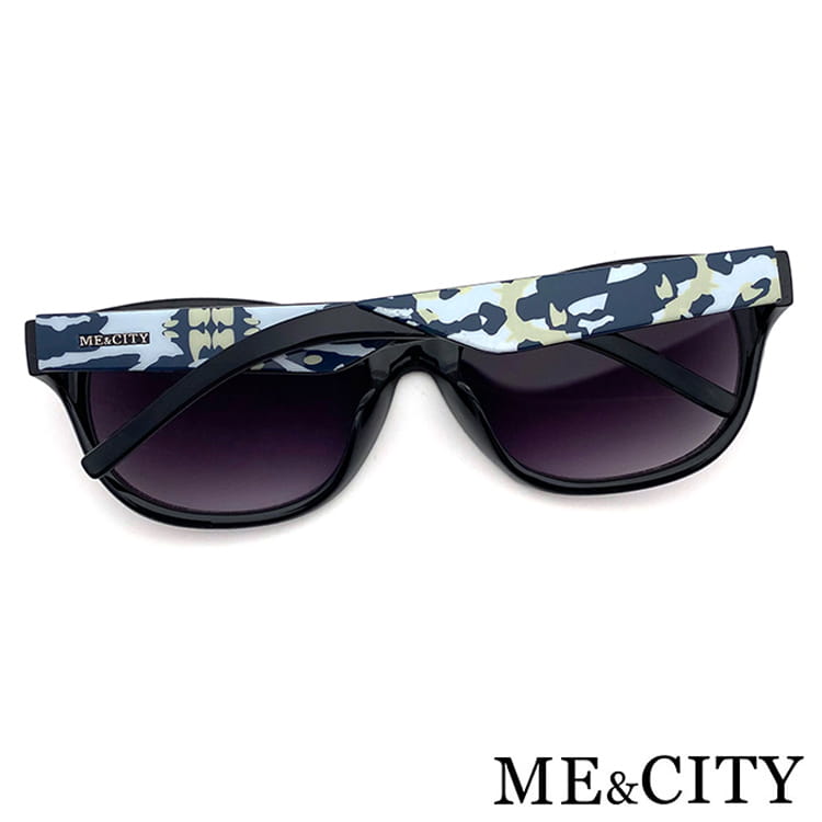 【ME&CITY】 時尚義式多彩紋樣太陽眼鏡 抗UV (ME 120005 L400) 12