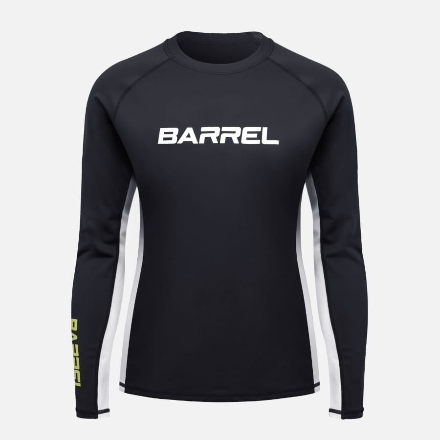 【BARREL】動感女款寬版上衣 #BLACK 0
