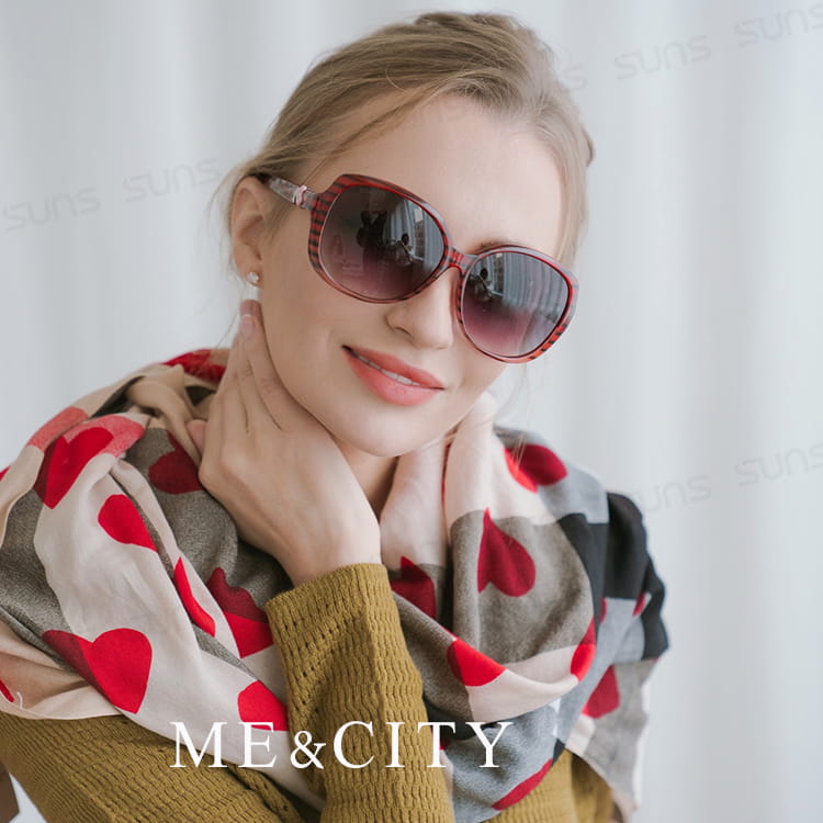 【ME&CITY】 甜美義式太陽眼鏡 抗UV (ME 120029 C502) 5