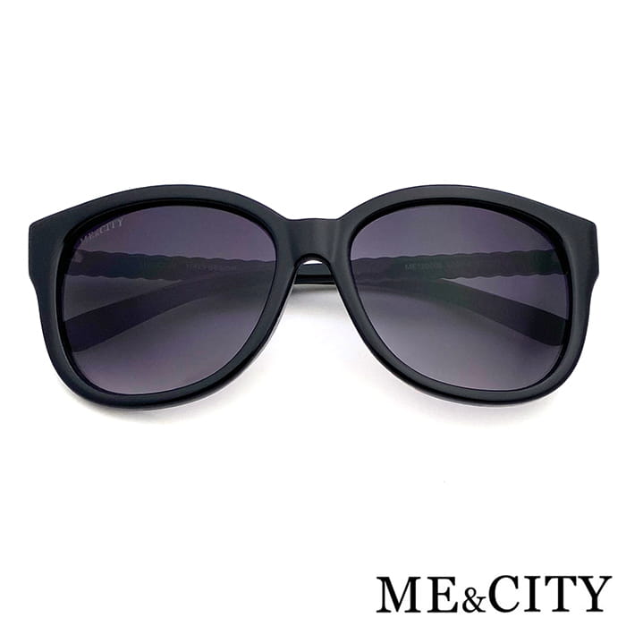 【ME&CITY】 歐美簡約麻花紋路太陽眼鏡 抗UV (ME 120002 L000) 2