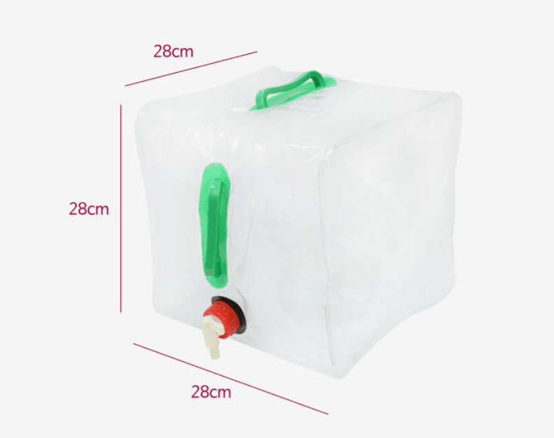 【Outkeeper】戶外20L大容量水桶摺疊水袋/塑膠露營便攜水壺 4