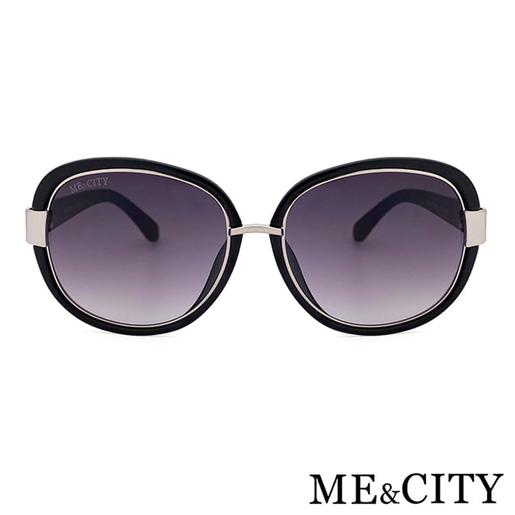 【ME&CITY】 時尚圓框太陽眼鏡 抗UV (ME 120019 L000) 8