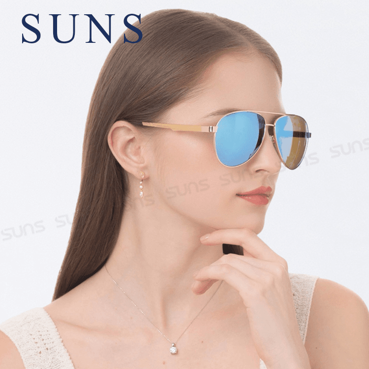 【suns】鋁鎂合金飛行員偏光太陽眼鏡 抗UV (W001) 4