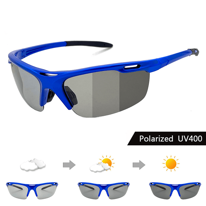 【suns】MIT變色偏光太陽眼鏡 輕量藍框 抗UV 【21743】 0