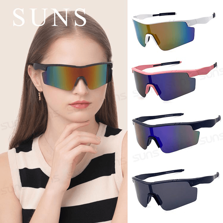 【suns】MIT戶外運動大框偏光墨鏡 風鏡柱面 抗UV400【82569】 0