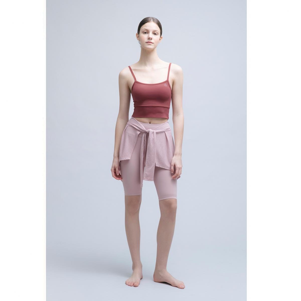 【BARREL】FIT LEGGINGS COVER UP 美臀罩衫 #DUSTY PINK 1