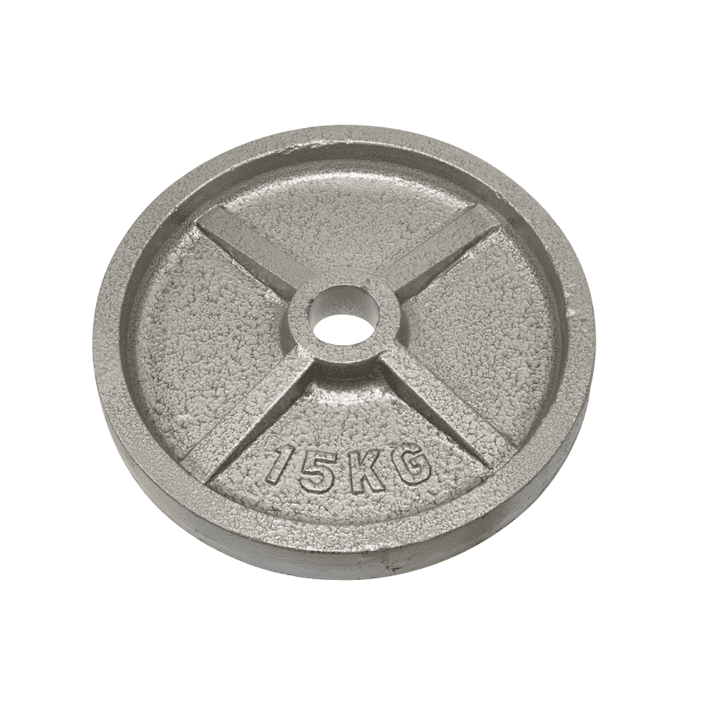 【ABSport】奧林匹克專用槓片（15kg*2）／烤漆槓片／鑄鐵槓片 0