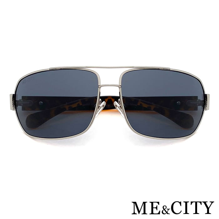 【ME&CITY】 時尚飛行員方框太陽眼鏡 抗UV (ME 110012 B611) 2
