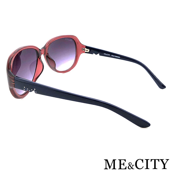 【ME&CITY】 歐美精緻M字母鑲鑽太陽眼鏡 抗UV (ME 1215 E01) 11
