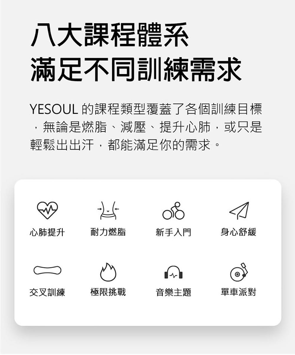 【X-BIKE】YESOUL總代理 S1 野小獸 智能磁控飛輪車【贈一個月免費課程】 15