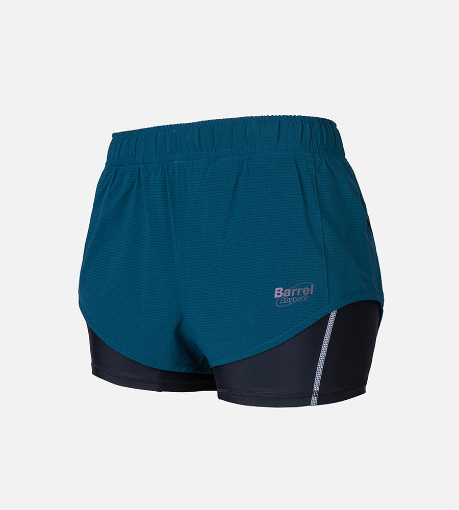 【BARREL】深海系列II 女款兩件式海灘短褲 #TILL GREEN 4