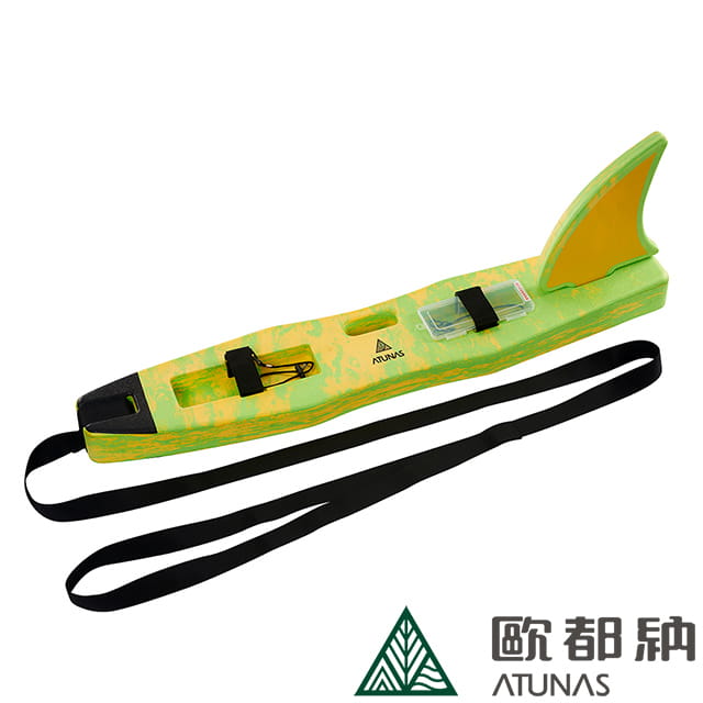 (登山屋)ATUNAS 歐都納 水上漂橫渡專用浮標+尾鰭手寫板(鯊魚鰭) 2938 2