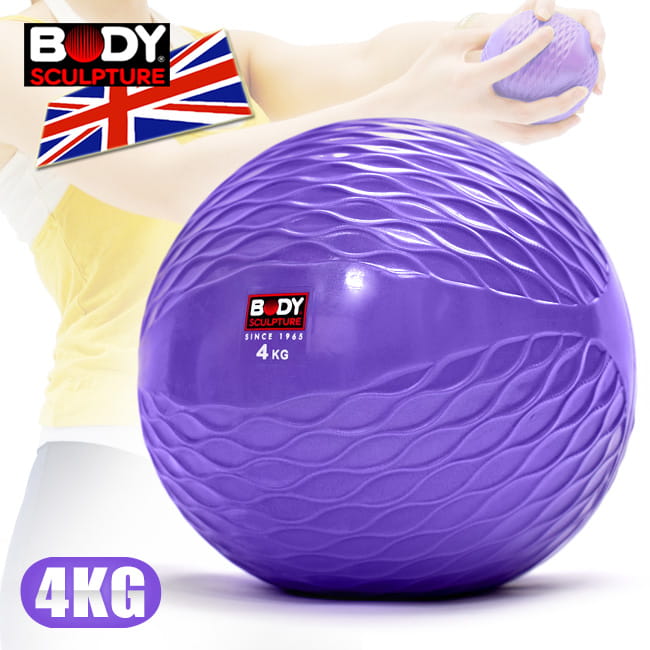 【BODY SCULPTURE】有氧4KG軟式沙球   舉重力球重量藥球 0