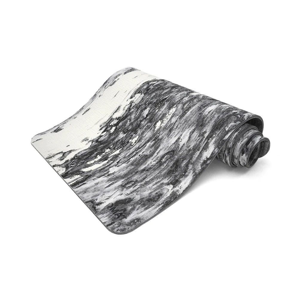 【QMAT】8mm厚潑墨雲彩瑜珈墊-Yoga Mat(隨貨附贈束帶及收納背袋) 0