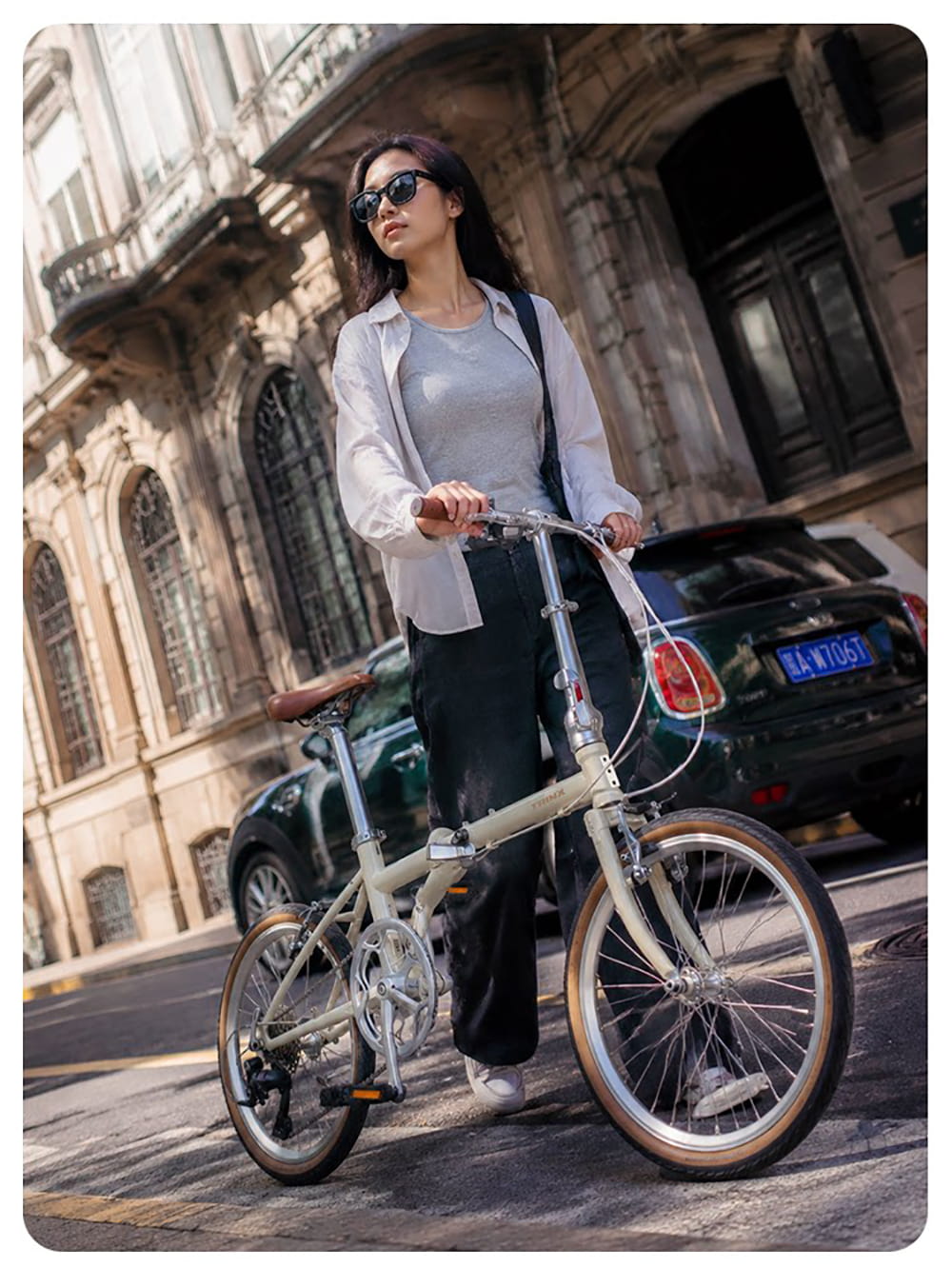 BIKEDNA SMART2.0移動精靈16吋9速鉻鉬鋼折疊車 極簡騎行主義;輕便易攜通勤移動 14