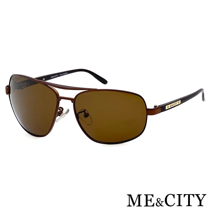 【ME&CITY】 時尚飛行官金屬偏光太陽眼鏡 抗UV (ME 1103 J01) 4