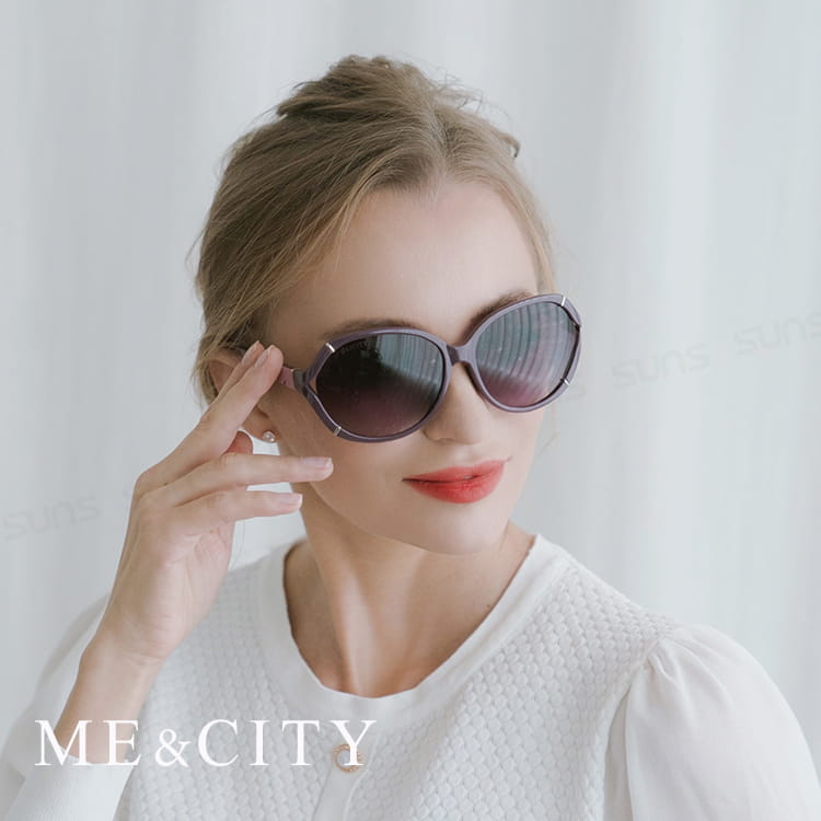【ME&CITY】 歐美時尚簡約太陽眼鏡 UV (ME 1204 H02) 2