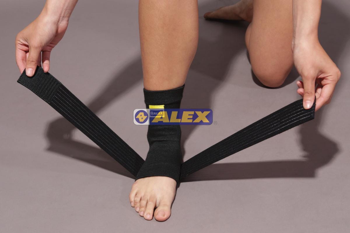 【ALEX】 T-25 繃帶型人性化護踝(只) 2