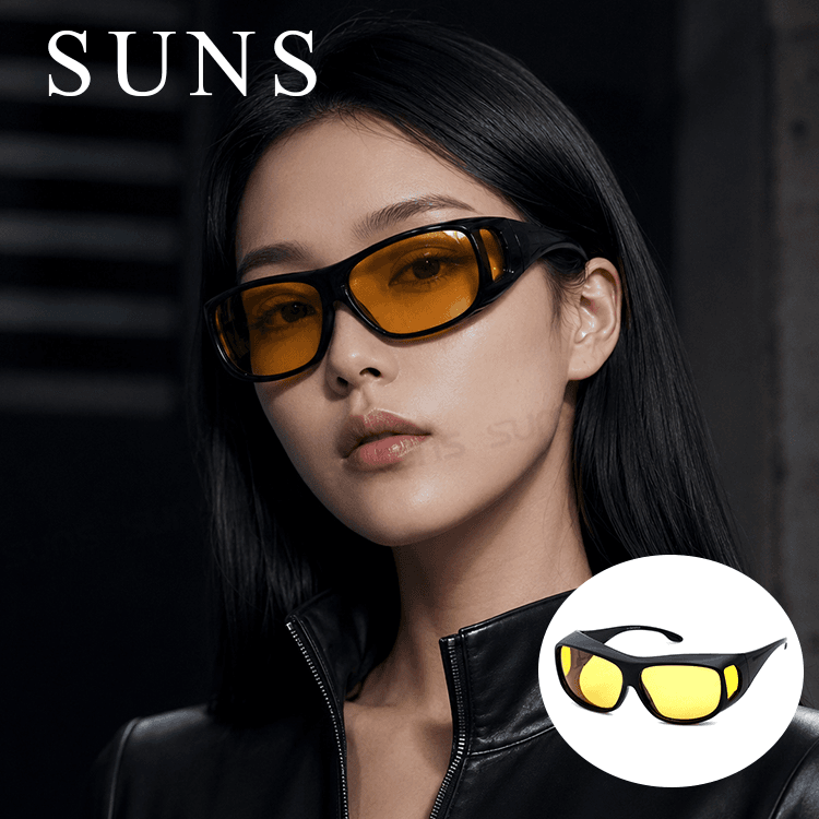 【suns】MIT夜視偏光套鏡 抗UV (可套式) 0