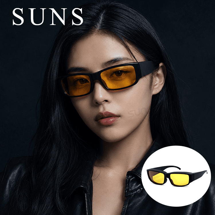 【suns】MIT夜視鏡 方型偏光套鏡 抗UV (可套式) 0