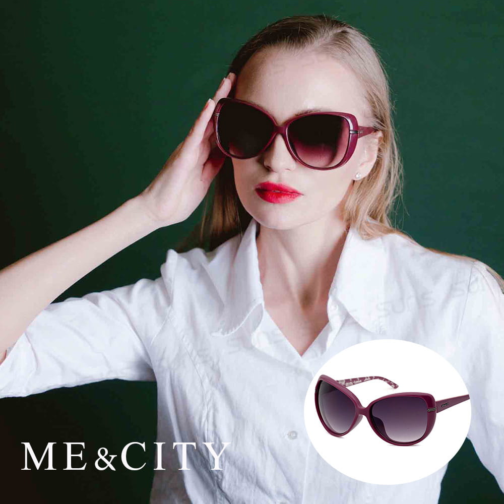 【ME&CITY】 時尚簡約太陽眼鏡 抗UV (ME 120006 H433) 0