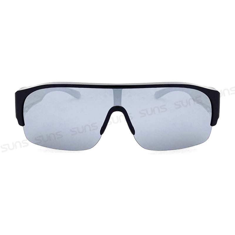 【suns】大框墨鏡 白水銀偏光太陽眼鏡 抗UV400 (可套鏡) 2