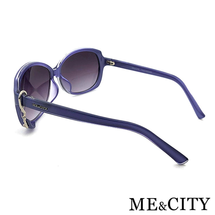 【ME&CITY】 甜美心型鎖鍊太陽眼鏡 抗UV (ME 1224 F07) 10