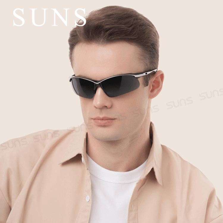 【suns】戶外偏光墨鏡 流線型/防眩光/防滑/抗UV紫外線 S836 5