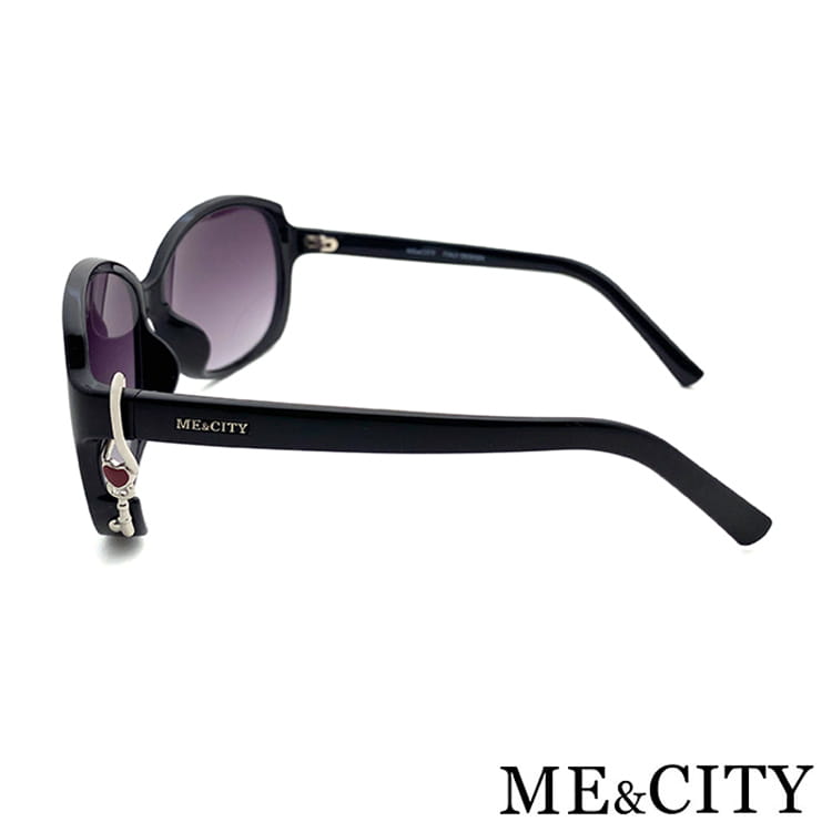 【ME&CITY】 甜美心型鎖鍊太陽眼鏡 抗UV (ME 1224 L01) 8