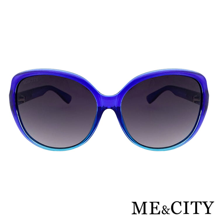 【ME&CITY】 歐美綴飾漸層系列太陽眼鏡 抗UV(ME 120010 F151) 2