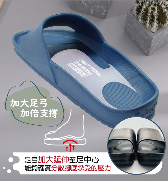 【Funplus】台灣製流線活力室外拖鞋 6