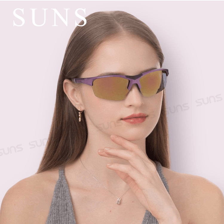 【suns】MIT戶外運動偏光墨鏡 包覆式流線型絢彩水銀 抗UV400【82550】 7