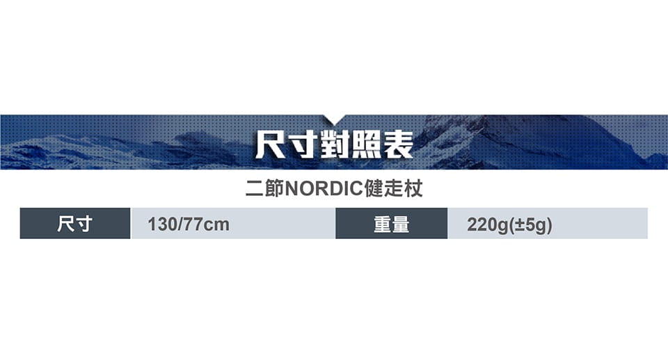 ATUNAS歐都納二節NORDIC有氧健走杖(A1WSGZ09N黑綠/有氧運動/非登山杖/二支一組) 6