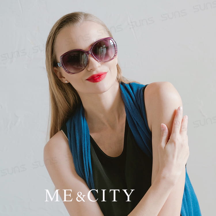 【ME&CITY】 甜美義式太陽眼鏡 抗UV (ME 120029 C502) 4