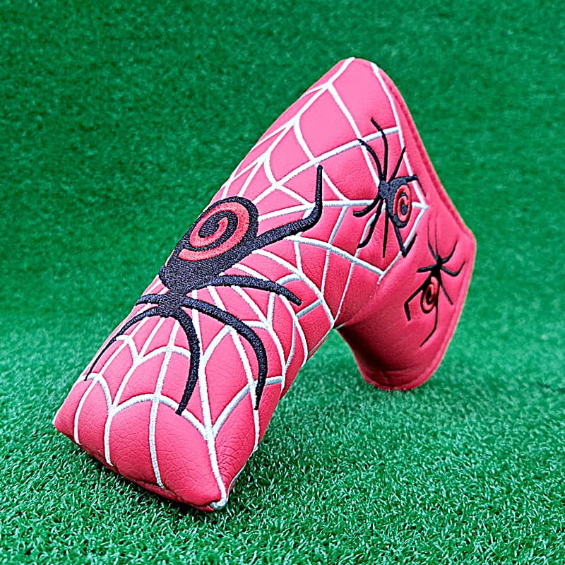 GOLF高爾夫超酷刺繡蜘蛛推桿套 ( L型) 魔鬼氈開合保護套【GF21012-L】 5
