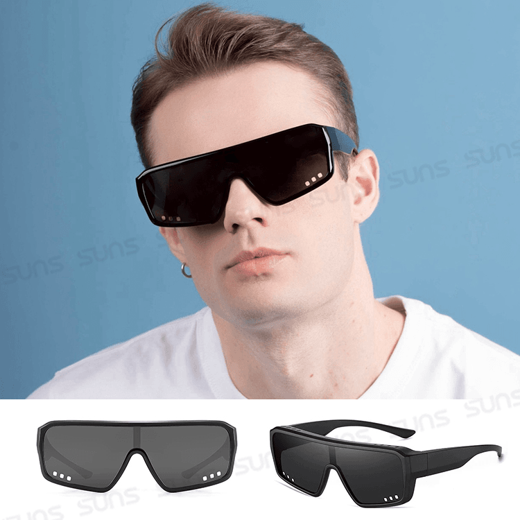 【suns】TR90偏光墨鏡套鏡 包覆式運動型大框套鏡 抗UV400 (可套鏡) 11