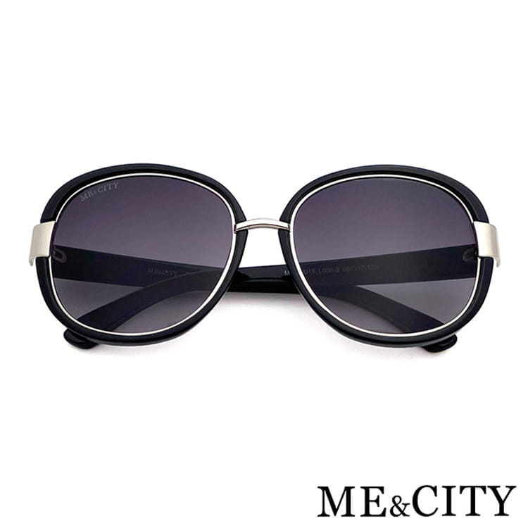 【ME&CITY】 時尚圓框太陽眼鏡 抗UV (ME 120019 L000) 7
