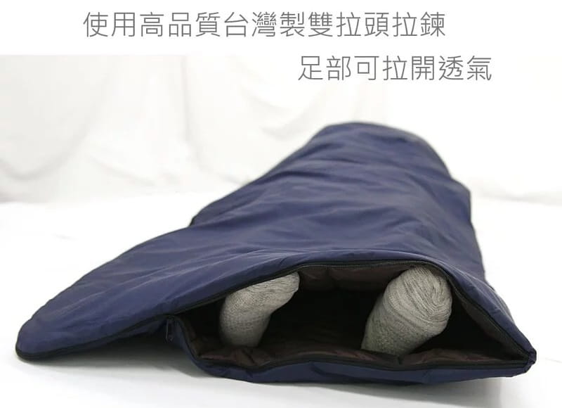 (登山屋) 意都美LitumeC055 舒眠保暖睡袋（5-15℃，台灣製造）深藍綠 8