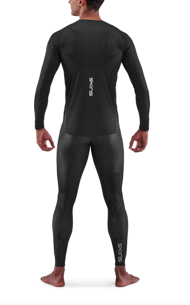 【澳洲SKINS壓縮服飾】澳洲SKINS-3訓練級長袖排汗衣(男)黑ST0150456(共四色) 7