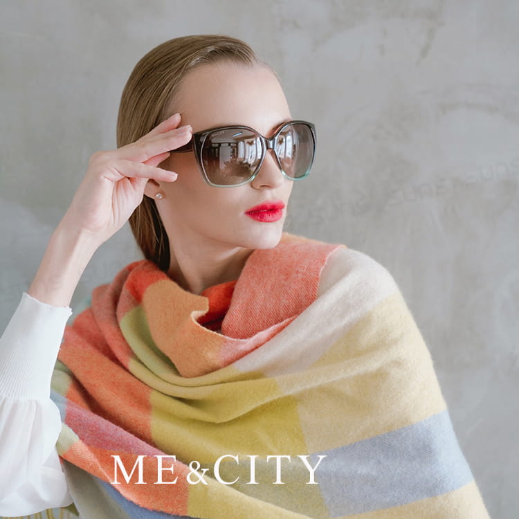 【ME&CITY】摩登時尚偏光漸層款太陽眼鏡 抗UV(ME 120023 F102) 1