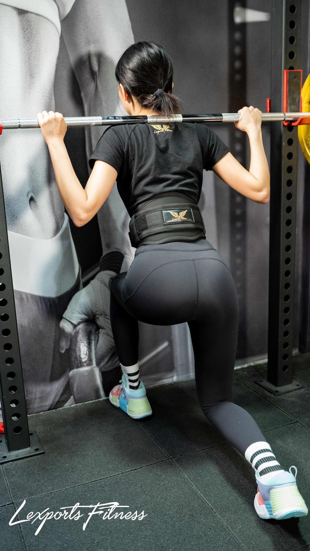 【LEXPORTS 勵動風潮】專業重訓健美腰帶 ◆ 雙層強硬型 4